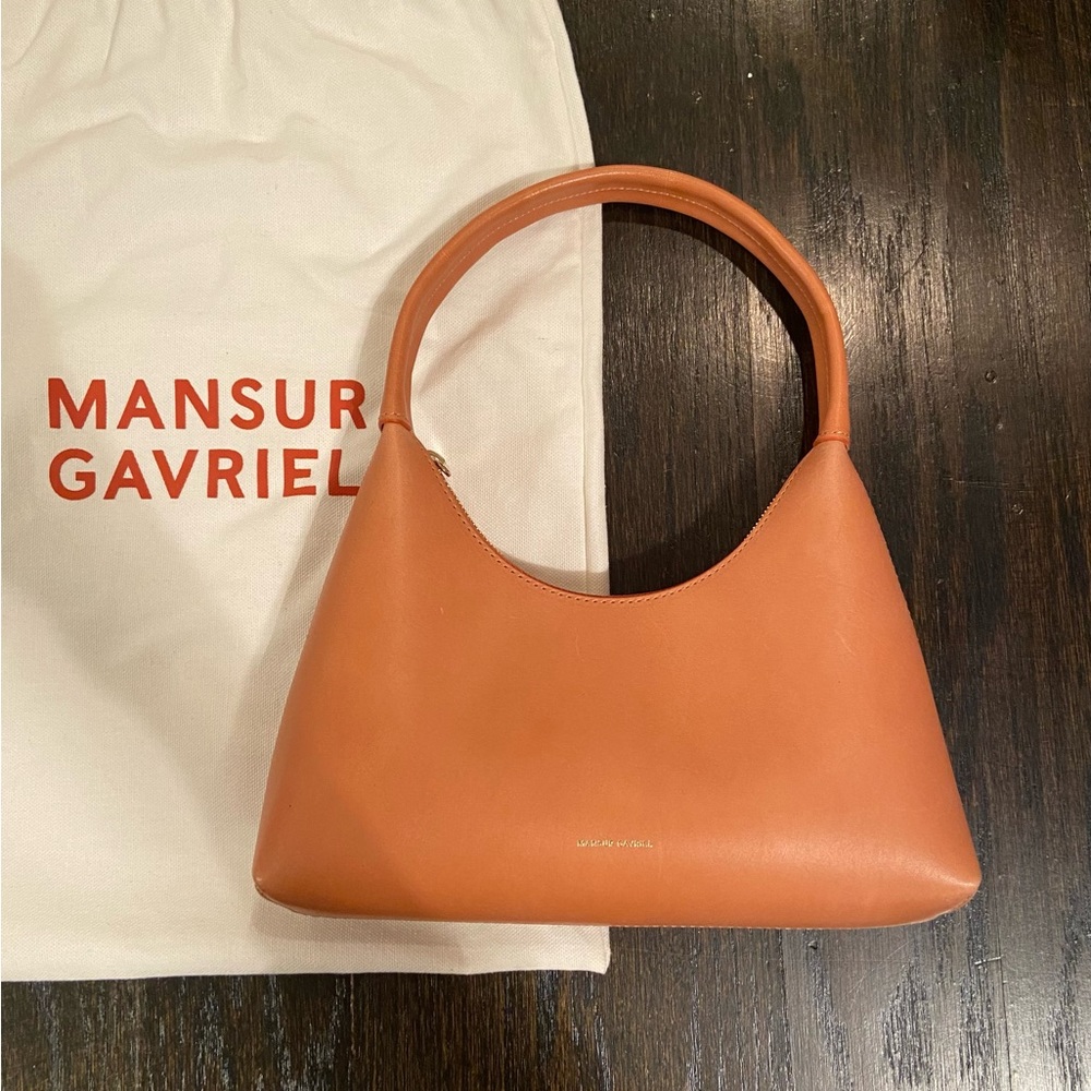 Mansur Gavriel Tan Leather Mini Candy Bag